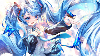 Hatsune Miku Anime Wallpaper