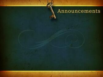 Announcements Background Wallpaper Kalifonsky Christian Center