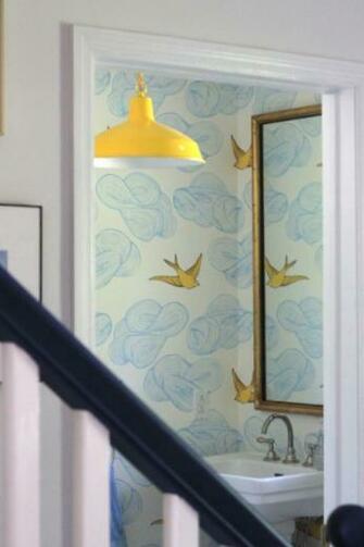 Blue Interiors Hygge West Daydream Wallpaper