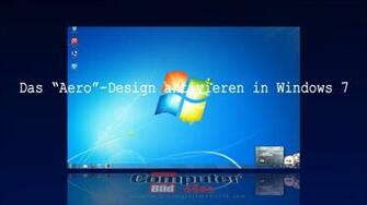 Windows Aero Design Aktivieren Computer Bild