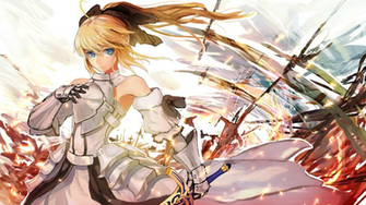 Anime Girls Fate Series Saber Lily