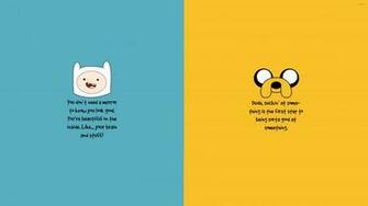 Adventure Time Motivation Wallpaper Quote