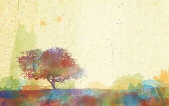 Tomas Sychra Watercolors Neat Graphic Wallpaper