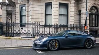 Porsche Gt3 London Blue Supercar Wallpaper Photos Pictures