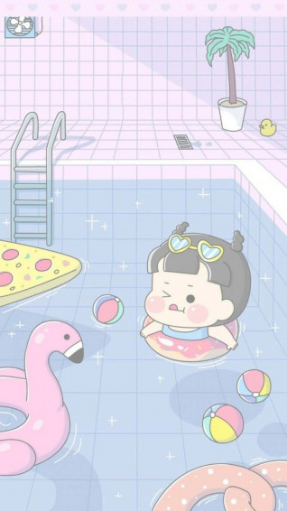 Kawaii Aesthetic Hello Jadoo Wallpaper