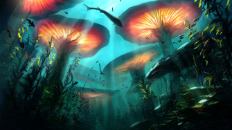 Underwater Nature Digital Art 4k HD Wallpaper Image