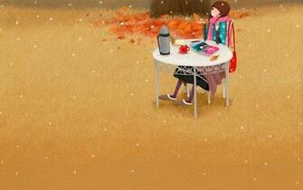 Korean Cartoon Illustration Picture Wallpaper South