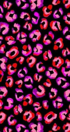 Neon Pink Cheetah Print More iPhone Wallpaper
