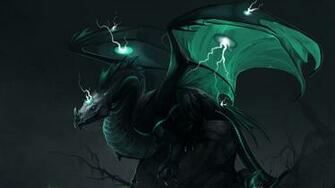 Green Dragon Fantasy HD Wallpaper Search More High Definition 1080p