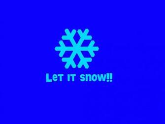 Let It Snow Wallpaper By Sayurie