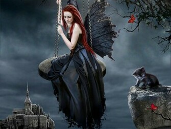 Dark Fairy Wallpaper