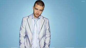 Justin Timberlake Blue Eyes Looking At Camera In Coat N