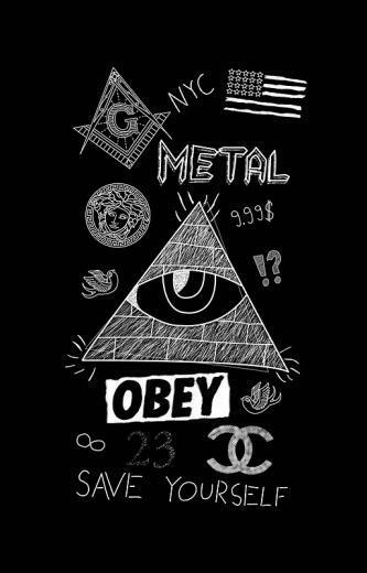 Illuminati iPhone Cases Skins By Veljko Maksimovic