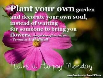 Good Morning Monday Inspirational Quotes Happy Image