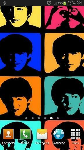 Bigger The Beatles Live Wallpaper For Android Screenshot