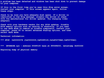 Description Xscreensaver Simulating Windows Xp Bsod Png