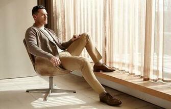 Wallpaper Luke Evans Actor Costume Jacket Trousers