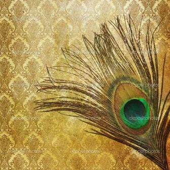 Peacock Feather Background