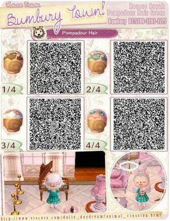 Qr Code Hair Crossing Animal Codes Acqr