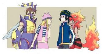 I Was Thinking Of An Au Where Flamon Is Kouji S Digimon And How