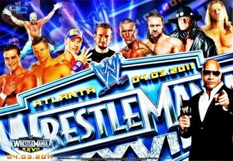 Wrestling Online HD Wallpaper Wrestlemania Poster