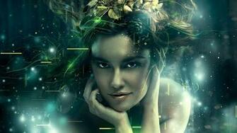 Magic Girl Women Fantasy HD Wallpaper Stylish