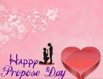Happy Propose Day Amazing Wallpaper