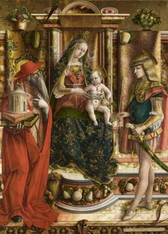 The Swallow Italian Renaissance Carlo Crivelli Art Wallpaper Picture