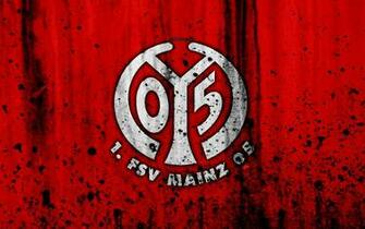 Wallpaper Fc Mainz 4k Logo Bundesliga Stone