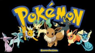 Wallpaper Eevee Evolutions