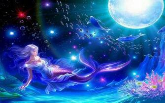 Mermaid Computer Wallpaper Desktop Background Id