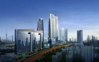 Architectural Renderings Commercial Buildings City Cartoon Cartoons HD