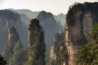 Zhangjiajie National Forest Park China Computer Wallpaper