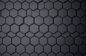 Black Hexagon Wallpaper