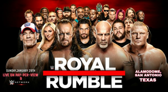 Wwe Royal Rumble Wallpaper By Sidcena555