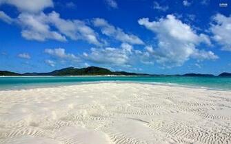 White Sand Beach Wallpaper