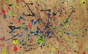 Jacksonpollock Art Background Image Android Wallpaper