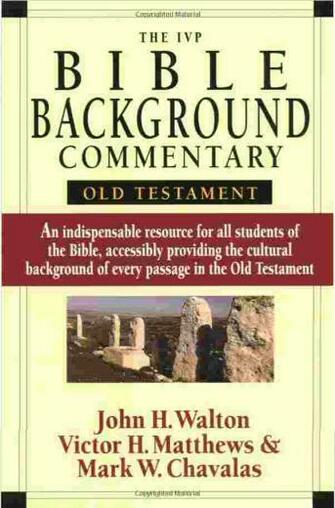 Ivp Bible Background Commentary Old Testament Theword Books