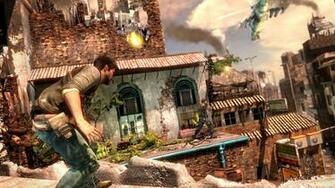 Uncharted Death From Behind Wallpaper
