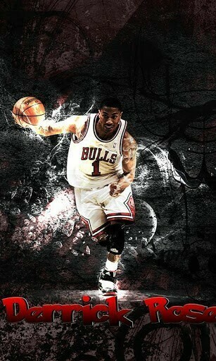 Derrick Rose iPhone Wallpaper App For