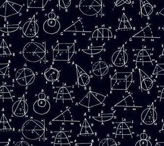 Pattern Geometry Figure Black White Technology Wallpaper Background