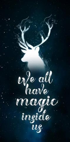 We All Have Magic Inside Us Harry Potter iPhone Wallpaper