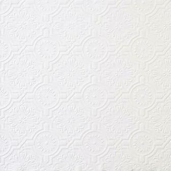 Tin Look Paintable Wallpaper Master Bedroom