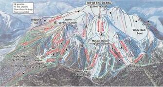 Mammoth Mountain Map