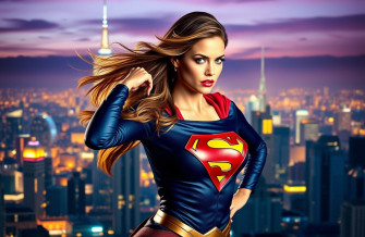 Megan Fox Supergirl Wallpaper
