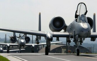Thunderbolt Ii Aircrafts Wallpaper HD