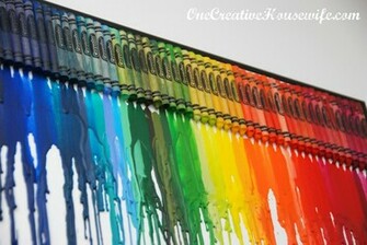 Wax Crayon Wallpaper