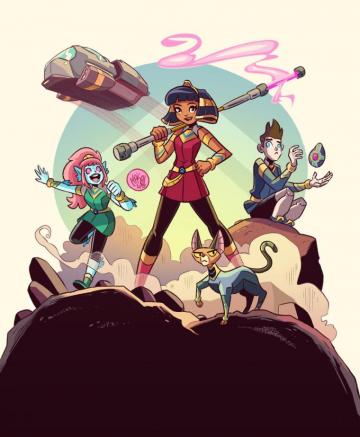 Cleopatra In Space Mike Maihack Character Design