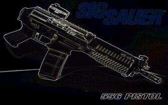 Sig Sauer Pistol Gun Military Weapon