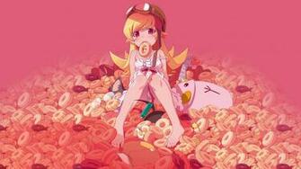 Anime Girls Oshino Shinobu Monogatari Series